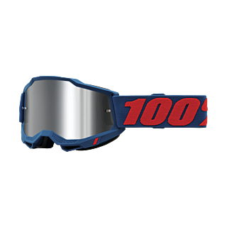 100% Crossbril Accuri 2 Odeon - Spiegel Zilver Flash Lens