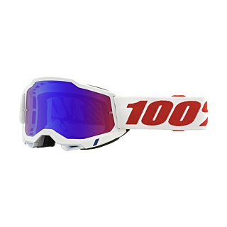 100% Crossbril Accuri 2 Pure - Spiegel Rood / Blauw Lens