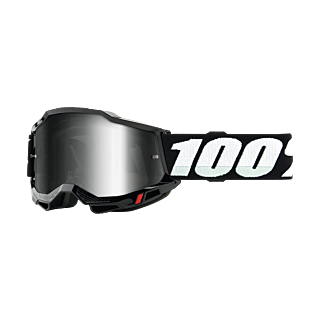100% Crossbril Accuri 2 SP22 Black - Spiegel Zilver Lens