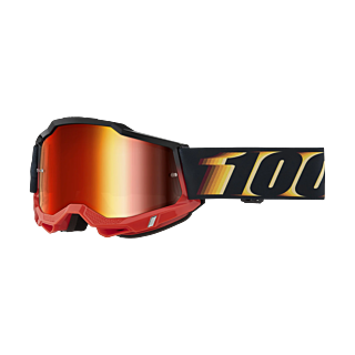 100% Crossbril Accuri 2 Stamino 2 - Spiegel Rood Lens