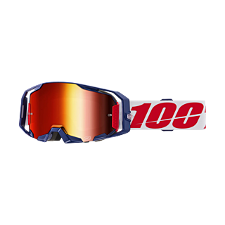 100% Crossbril ARmatic Mach Z - Spiegel Rood Lens