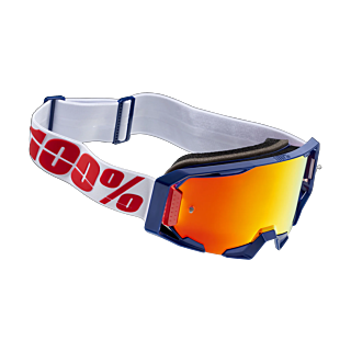 100% Crossbril ARmatic Mach Z - Spiegel Rood Lens