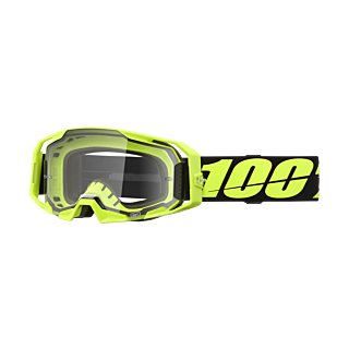 100% Crossbril ARmatic Neon Yellow - Clear Lens
