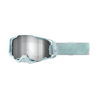 100% Crossbril Armega Fargo - Spiegel Zilver Flash Lens