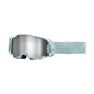 100% Crossbril Armega Fargo - Spiegel Zilver Flash Lens