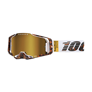 100% Crossbril Armega LE Bruni - Spiegel Goud Lens