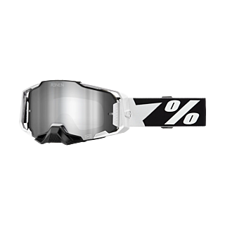 100% Crossbril Armega RENEN Starbleed - Spiegel Zilver Lens