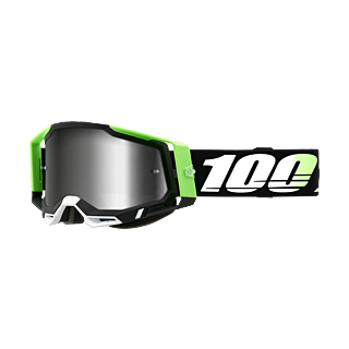 100% Crossbril Racecraft 2 Kalkuta - Spiegel Zilver Lens