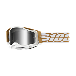 100% Crossbril Racecraft 2 Mayfair - Spiegel Zilver Lens