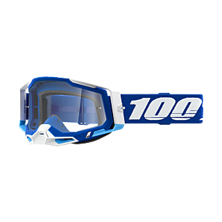 100% Crossbril Racecraft 2 SP22 Blue - Clear Lens