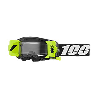 100% Crossbril Roll-Off ARmatic Forecast Black - Clear Lens