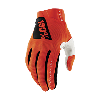 100% Crosshandschoenen Ridefit - Fluo Oranje