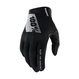 100% Crosshandschoenen Ridefit - Zwart