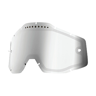 100% Lens RC1/AC1/ST1 - Dual Vented Spiegel Zilver