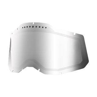100% Lens RC2/AC2/ST2 - Dual Vented Spiegel Zilver