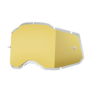 100% Lens RC2/AC2/ST2 - Injected Spiegel Goud