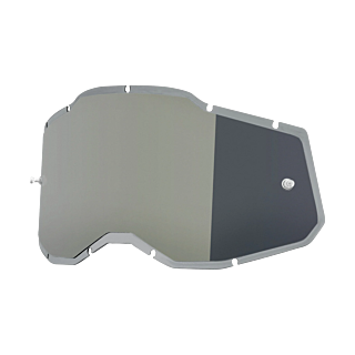 100% Lens RC2/AC2/ST2 - Injected Spiegel Zilver
