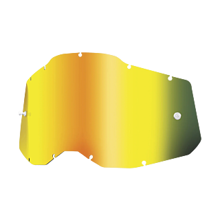 100% Lens RC2/AC2/ST2 - Standaard Spiegel Goud