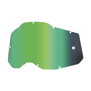 100% Lens RC2/AC2/ST2 - Standaard Spiegel Groen
