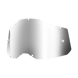 100% Lens RC2/AC2/ST2 - Standaard Spiegel Zilver