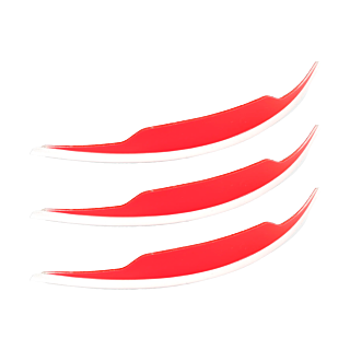 100% Mudflaps Forecast RC2/AC2/ST2 - 3 Stuks