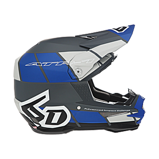 6D Crosshelm ATR-1 Shear - Blauw / Grijs / Zwart