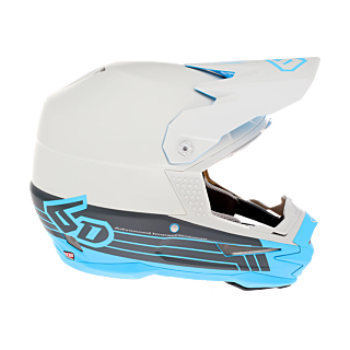 6D Crosshelm ATR-1 Split - Cyan