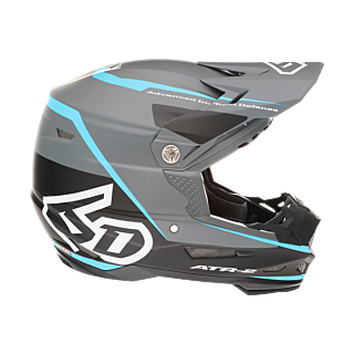 6D Crosshelm ATR-2 Alpha - Cyan