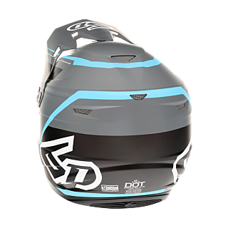6D Crosshelm ATR-2 Alpha - Cyan