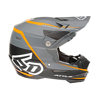 6D Crosshelm ATR-2 Alpha - Neon Oranje