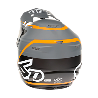6D Crosshelm ATR-2 Alpha - Neon Oranje