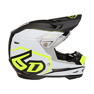 6D Crosshelm ATR-2 Delta - Neon Geel