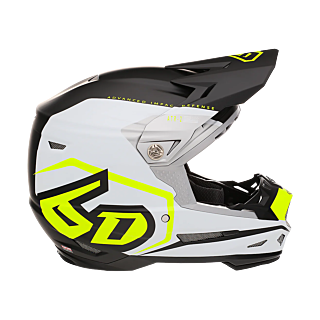 6D Crosshelm ATR-2 Delta - Neon Geel