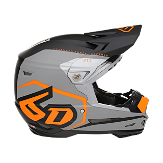 6D Crosshelm ATR-2 Delta - Neon Oranje