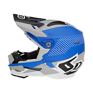 6D Crosshelm ATR-2 Fusion - Blauw