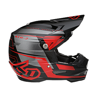 6D Crosshelm ATR-2 Mach - Rood