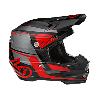 6D Crosshelm ATR-2 Mach - Rood