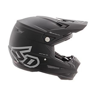 6D Crosshelm ATR-2 Solid - Zwart / Mat