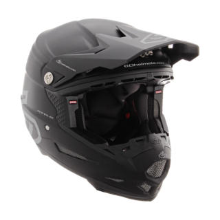 6D Crosshelm ATR-2 Solid - Zwart / Mat