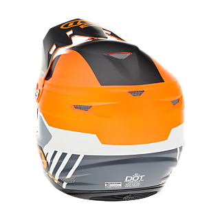 6D Crosshelm ATR-2 Target - Neon Oranje