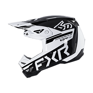 6D Crosshelm ATR-3 FIM FXR - Wit / Zwart