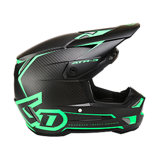 6D Crosshelm ATR-3 Nova - Neon Groen