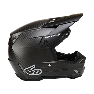 6D Crosshelm ATR-3 Solid - Mat Zwart