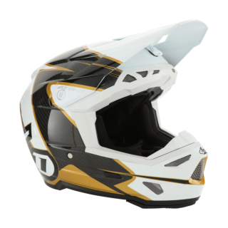 6D Crosshelm ATR-3 Wave - Goud / Wit