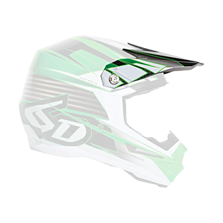 6D Helmklep ATR-1 Rush - Neon Groen