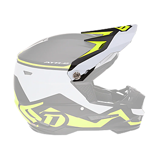 6D Helmklep ATR-2 Drive - Neon Geel