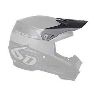 6D Helmklep ATR-2 Metric - Zwart
