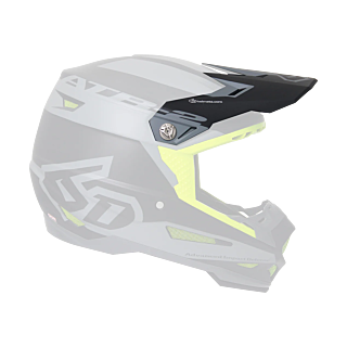 6D Helmklep ATR-2 Sector Mat - Grijs / Zwart