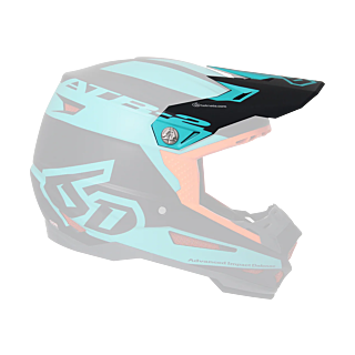 6D Helmklep ATR-2 Sector Mat - Teal