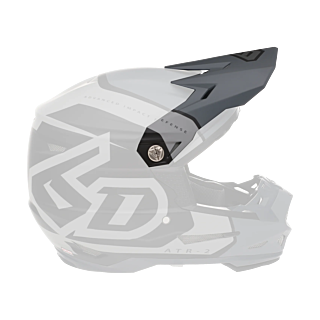6D Helmklep ATR-2 Torque - Mat Charcoal